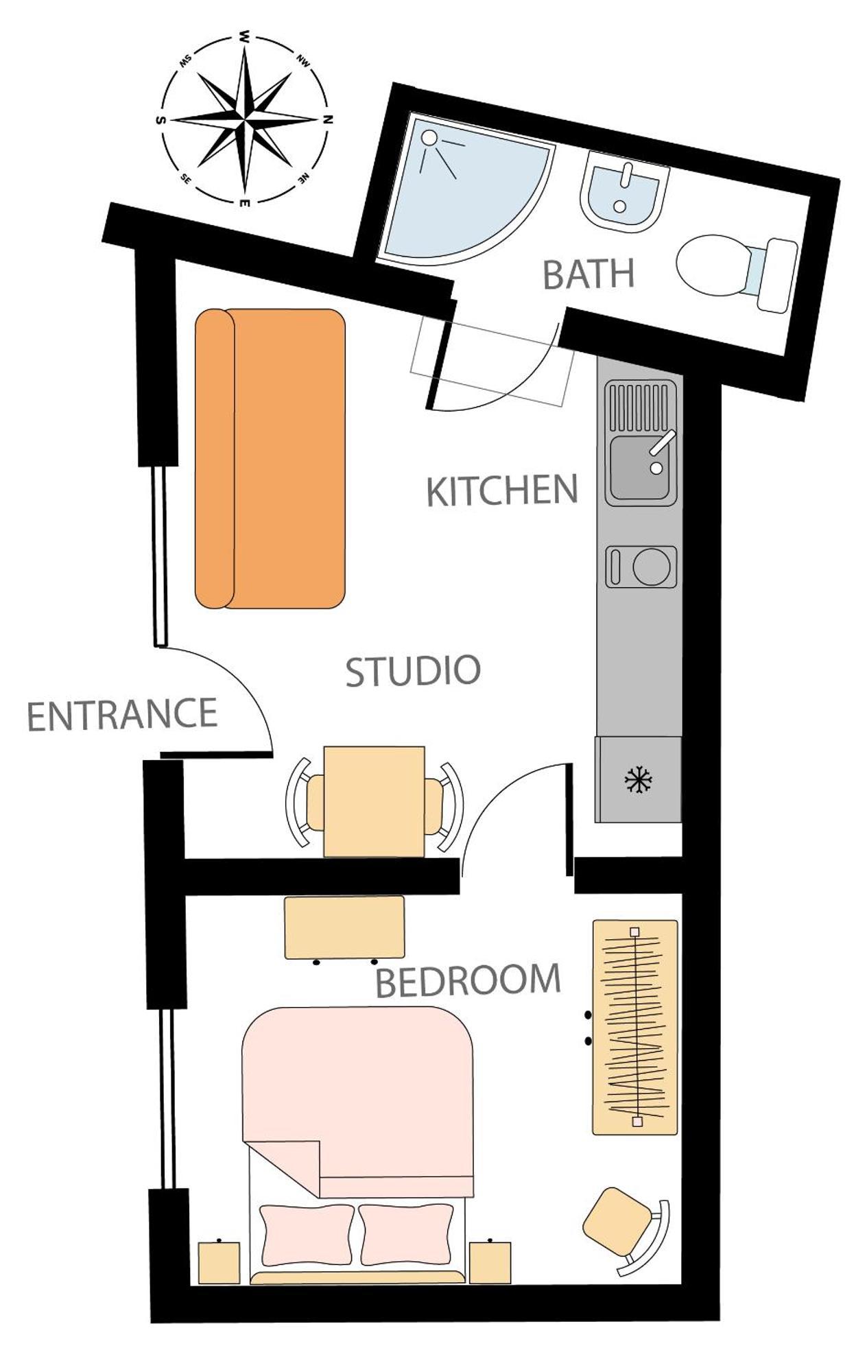 בלד Apartments Under Rock מראה חיצוני תמונה